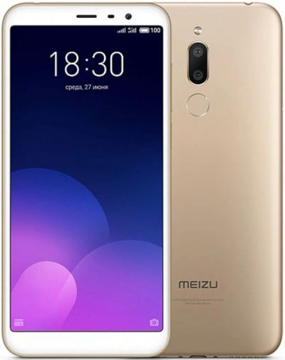 Лот: 12484645. Фото: 1. Смартфон 5.7" Meizu M6T 16Gb Gold... Смартфоны