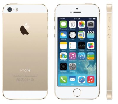 Лот: 10881847. Фото: 1. Apple iPhone 5s 16GB Gold. Новый... Смартфоны