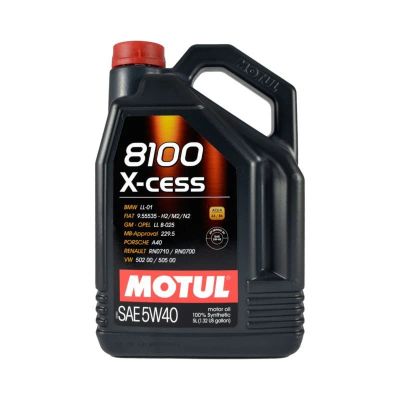 Лот: 14472579. Фото: 1. MOTUL 8100 X-cess 5w40 (синт... Масла, жидкости