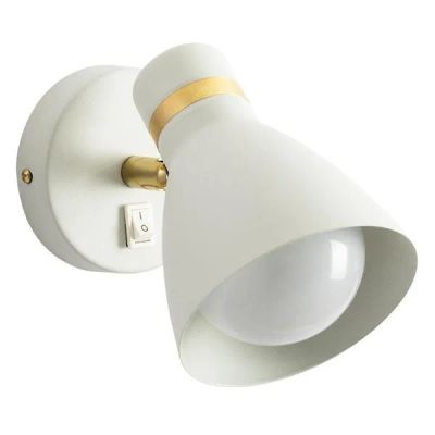 Лот: 24931620. Фото: 1. Спот Arte Lamp Fafnir (A5047AP-1WH... Бра, настенные светильники