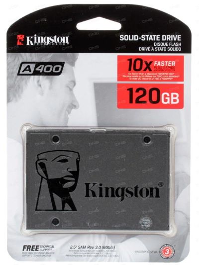 Лот: 11224998. Фото: 1. Накопитель SSD 120Gb Kingston... SSD-накопители