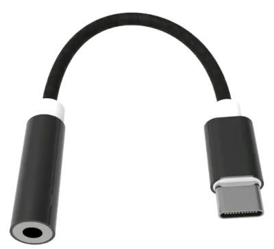Лот: 20036377. Фото: 1. Адаптер USB TypeC - Jack 3.5mm... Шлейфы, кабели, переходники