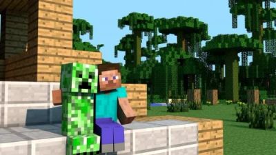 Лот: 4451821. Фото: 1. Коврик для мыши "Minecraft" Дружба... Коврики