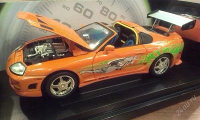 Лот: 2237557. Фото: 1. Toyota Supra из к.ф. Форсаж модель... Автомоделизм