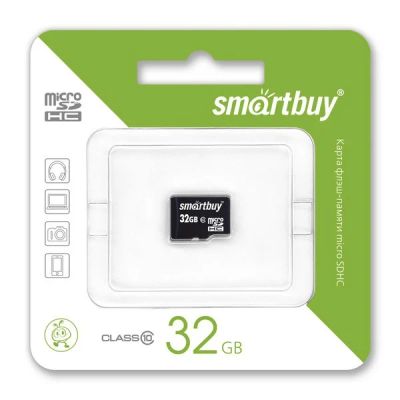 Лот: 9416157. Фото: 1. 32GB Карта памяти MicroSDHC Smart... Карты памяти