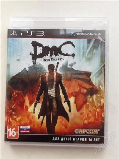 Лот: 2806046. Фото: 1. DmC Devil May Cry. PS3 (PlayStation... Игры для консолей