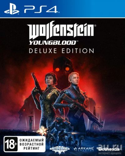 Лот: 14300542. Фото: 1. Wolfenstein: Youngblood. Deluxe... Игры для консолей