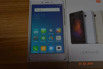 Лот: 9381075. Фото: 1. Xiaomi Redmi Note 4. Память 3Gb... Смартфоны