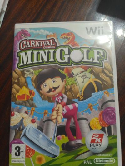 Лот: 14034528. Фото: 1. Wii Mini Golf. Игры для консолей