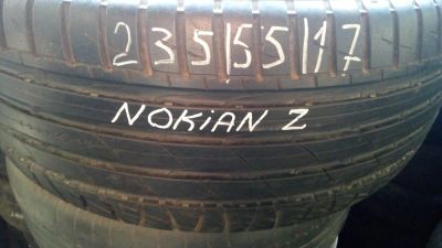 Лот: 8149866. Фото: 1. 235/55 R17 Nokian Z пара. Шины