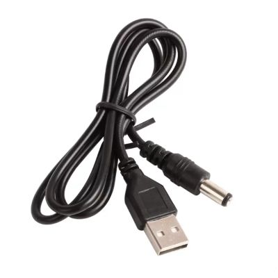 Лот: 18623675. Фото: 1. USB - Штекер Папа 5.5х2.1мм кабель... Дата-кабели, переходники