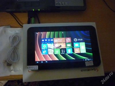 Лот: 2879357. Фото: 1. Планшет SANEI N77 - 7" Android... Планшеты