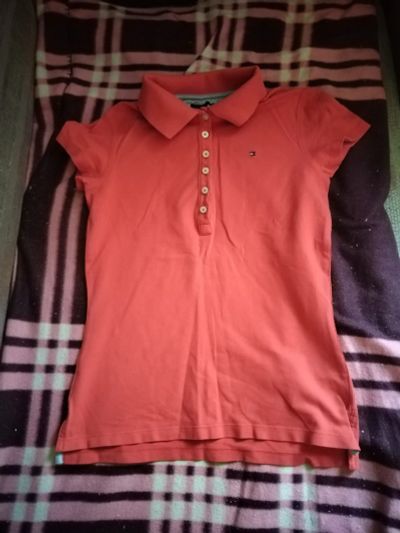 Лот: 20565531. Фото: 1. Женская оранжевая футболка(размер... Футболки, топы и майки