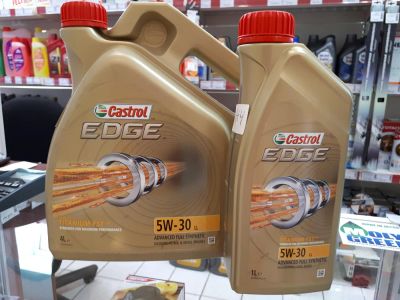 Лот: 11435062. Фото: 1. Castrol EDGE 5W-30 Titanium LL... Масла, жидкости