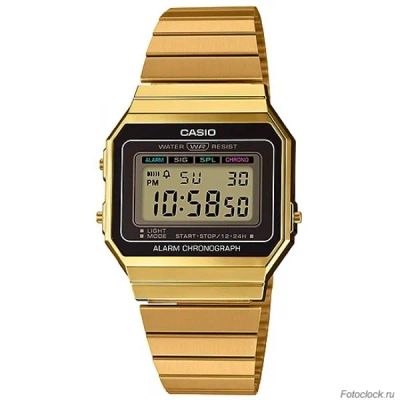 Лот: 21238335. Фото: 1. CASIO A700WEG-9A. Оригинальные наручные часы