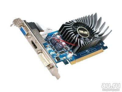 Лот: 13159446. Фото: 1. Видеокарта asus gt430 1gb 128... Видеокарты