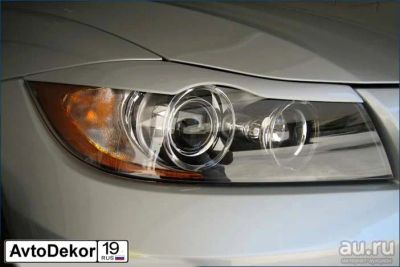 Лот: 14069845. Фото: 1. Реснички накладки на фары BMW... Детали тюнинга
