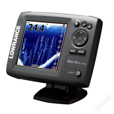 Лот: 2844358. Фото: 1. Lowrance Elite-5x DSI Эхолот из... Эхолоты