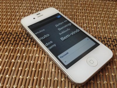 Лот: 5796386. Фото: 1. iPhone 4 8Gb белый. Смартфоны
