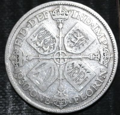 Лот: 14833889. Фото: 1. Великобритания. Флорин. 1930 год... Остальные страны