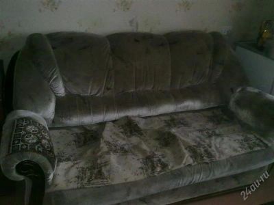 Лот: 1644340. Фото: 1. диван + 2 кресла. Кресла, пуфы