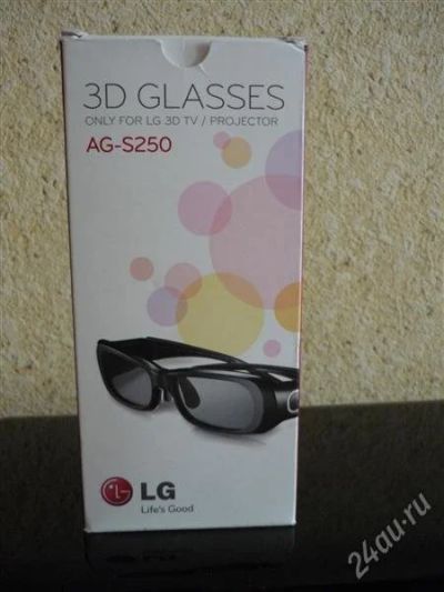 Лот: 2405377. Фото: 1. 3 D Очки LG AG-S250. Другое (аксессуары)