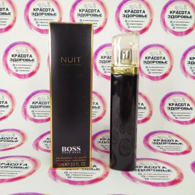 Лот: 16828146. Фото: 1. Парфюм Hugo Boss Nuit pour femme. Женская парфюмерия