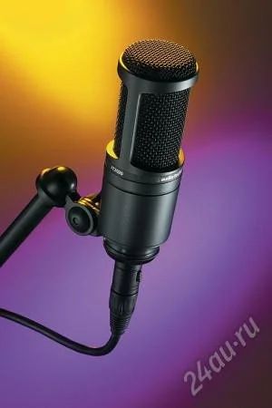 Лот: 2381951. Фото: 1. Микрофон Audio Technica AT2020. Студийные микрофоны, радиомикрофоны и радиосистемы
