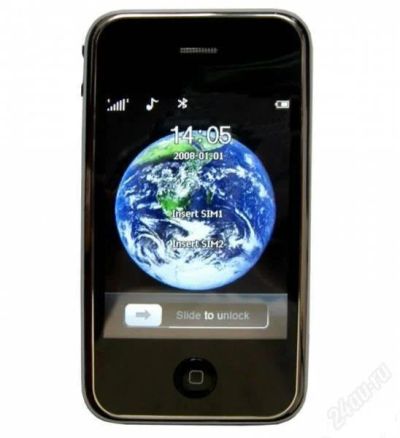 Лот: 963281. Фото: 1. Айфон 3 (iPhone 3G C900), 2 сим-карты... Кнопочные мобильные телефоны