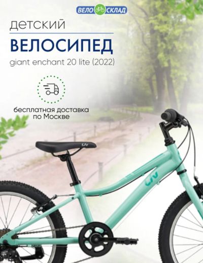 Лот: 22378811. Фото: 1. Детский велосипед Giant Enchant... Велосипеды