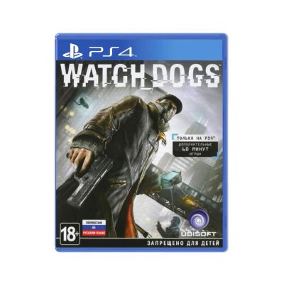 Лот: 5010524. Фото: 1. Watch Dogs диск для PS4. Игры для консолей