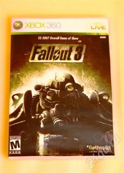 Лот: 579653. Фото: 1. Fallout 3 (русская озвучка + субтитры... Игры для консолей