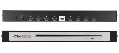 Лот: 12381681. Фото: 1. 8-port hdmi splitter VS0108H. Шлейфы, кабели, переходники