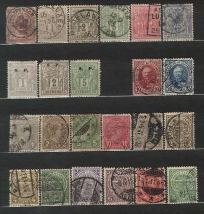 Лот: 25770345. Фото: 1. Люксембург 1865-1916_001. Марки