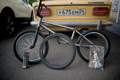 Лот: 10044206. Фото: 1. BMX c новыми запчастями. Велосипеды