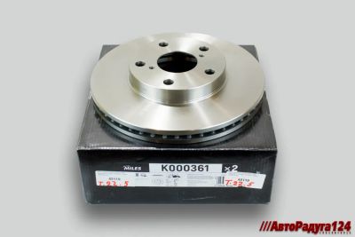 Лот: 25593792. Фото: 1. Диск тормозной Toyota RAV4 (2000-2006... Тормозная система