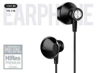 Лот: 22149833. Фото: 1. ГАРНИТУРА YESPLUS YS-116 Black. Наушники, гарнитуры