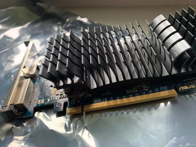 Лот: 16243355. Фото: 1. Видеокарта ASUS GeForce GT 1030... Видеокарты