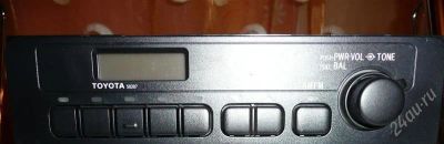 Лот: 2483622. Фото: 1. Штатное радио TOYOTA. Автомагнитолы