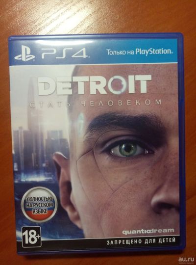 Лот: 13708972. Фото: 1. Detroit Стать человеком (PS4). Игры для консолей