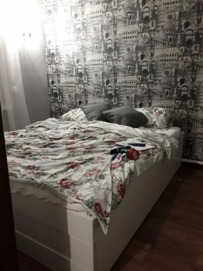 Лот: 16080962. Фото: 1. Кровать икеа бримнес. Кровати
