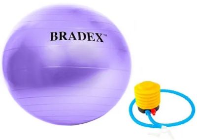 Лот: 24551656. Фото: 1. Мяч для фитнеса Bradex "Фитбол-75... Фитнес, аэробика и гимнастика
