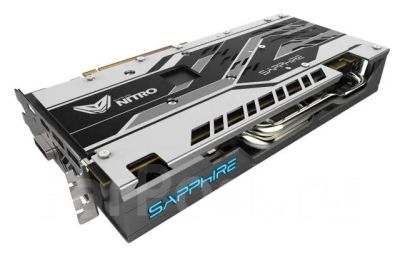 Лот: 21508689. Фото: 1. Видеокарта Rx 580 Sapphire nitro... Видеокарты