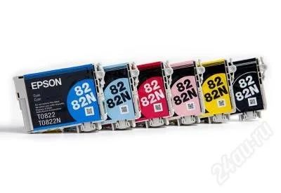 Лот: 1354868. Фото: 1. Картриджи Epson R270, R290, T50... Картриджи, расходные материалы