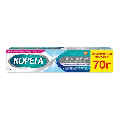 Лот: 23710038. Фото: 1. Корега крем для фиксации зубн... Лекарства