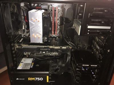 Лот: 12007588. Фото: 1. i7-6700 / GTX 1070 б/у системный... Компьютеры в сборе