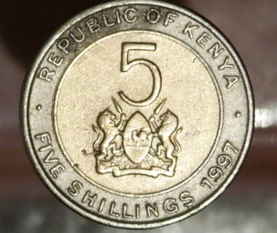 Лот: 8666795. Фото: 1. Экзотика с рубля (3946) Кения. Остальные страны