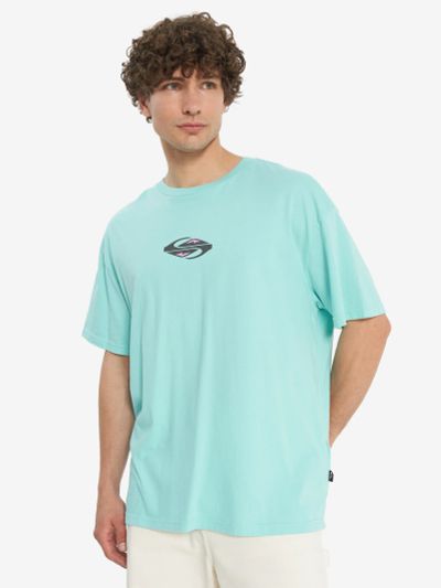 Лот: 25544158. Фото: 1. Футболка мужская оверсайз Quiksilver... Другое (спортивная одежда)