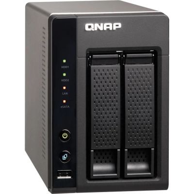 Лот: 11627876. Фото: 1. Сетевое хранилище QNAP TS-221... СХД