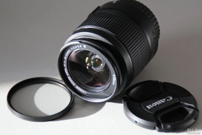 Лот: 8154269. Фото: 1. Объектив Canon EF-S 18-55mm f... Объективы